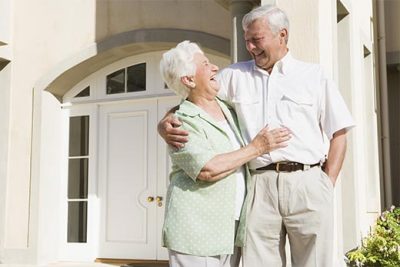 Elderly couple